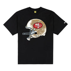 San Francisco 49ers GOLF WANG Helmet T-Shirt - Black - NFL