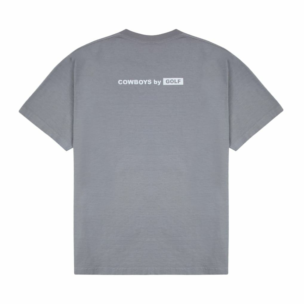 Dallas Cowboys GOLF WANG Helmet T-Shirt - Silver - NFL