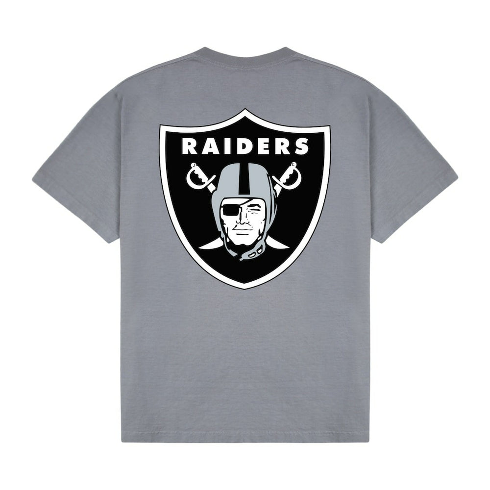 Las Vegas Raiders GOLF WANG Motto T-Shirt - Silver - NFL