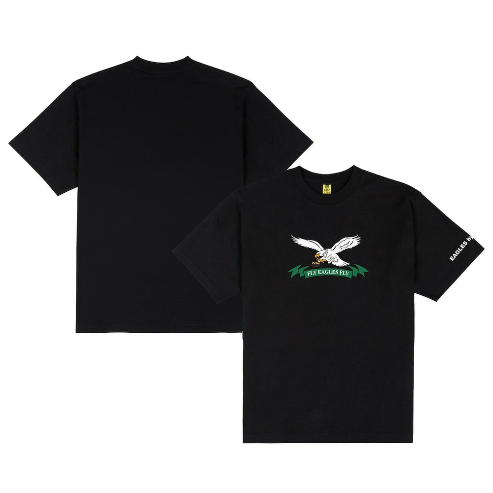 Philadelphia Eagles GOLF WANG Fly Eagles Fly T-Shirt - Black - NFL