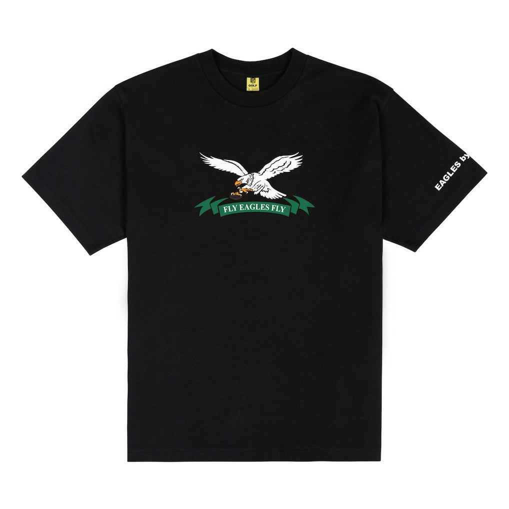 Philadelphia Eagles GOLF WANG Fly Eagles Fly T-Shirt - Black - NFL