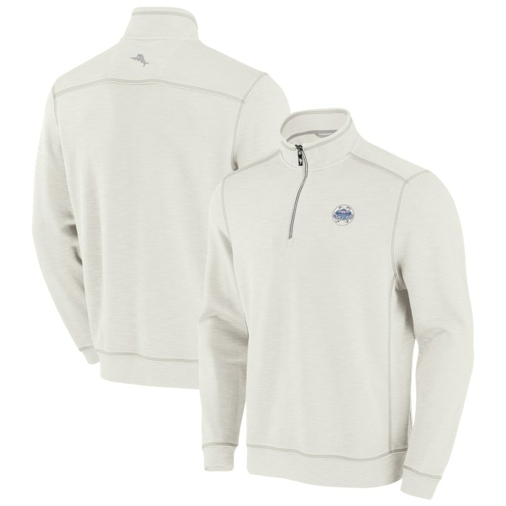 Houston Astros Tommy Bahama Sport Tobago Bay Tri-Blend Half-Zip Sweatshirt for sale