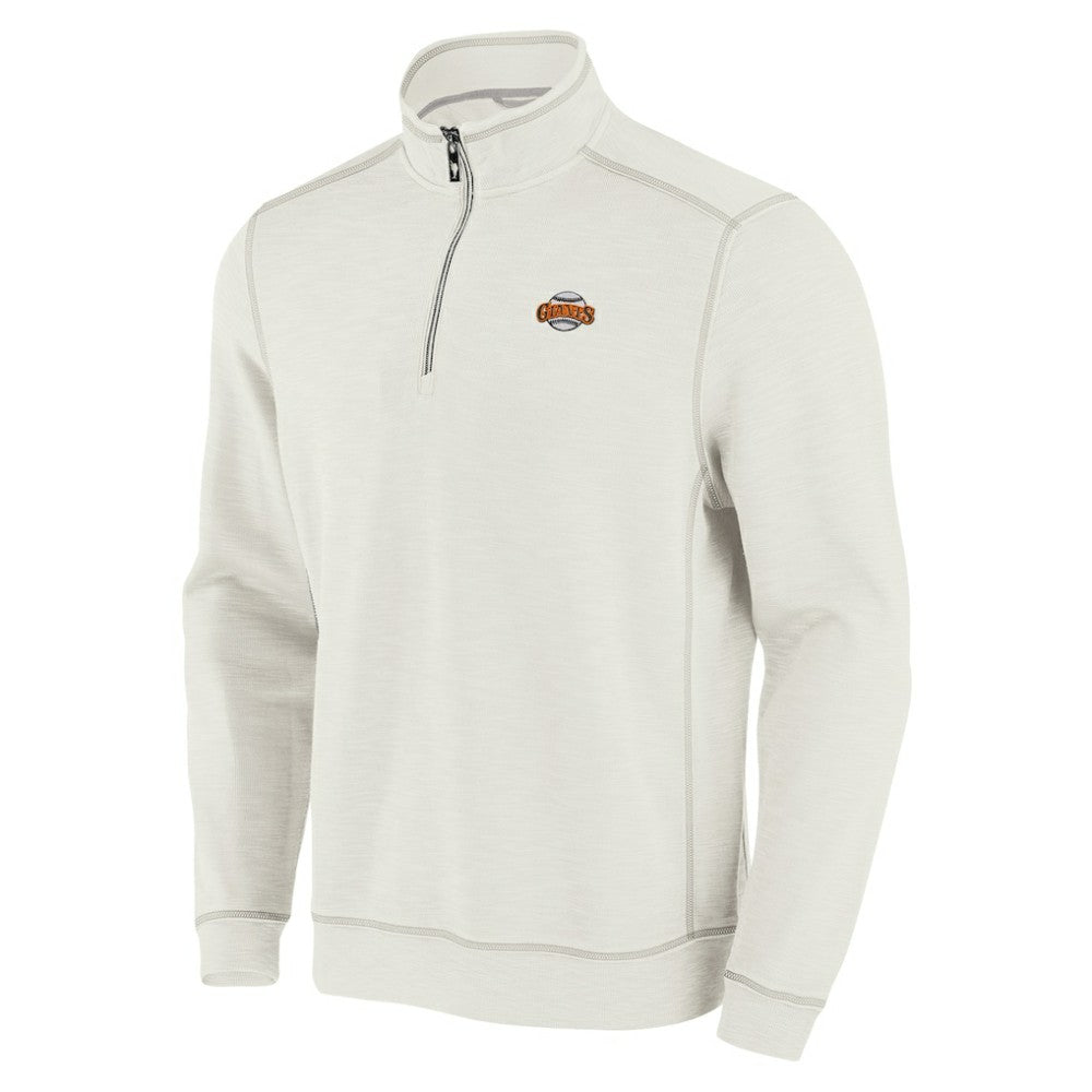 San Francisco Giants Tommy Bahama Sport Tobago Bay Tri-Blend Half-Zip Sweatshirt Online