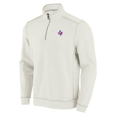 Texas Rangers Tommy Bahama Sport Tobago Bay Tri-Blend Half-Zip Sweatshirt for sale