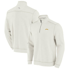 San Diego Padres Tommy Bahama Sport Tobago Bay Tri-Blend Half-Zip Sweatshirt for sale