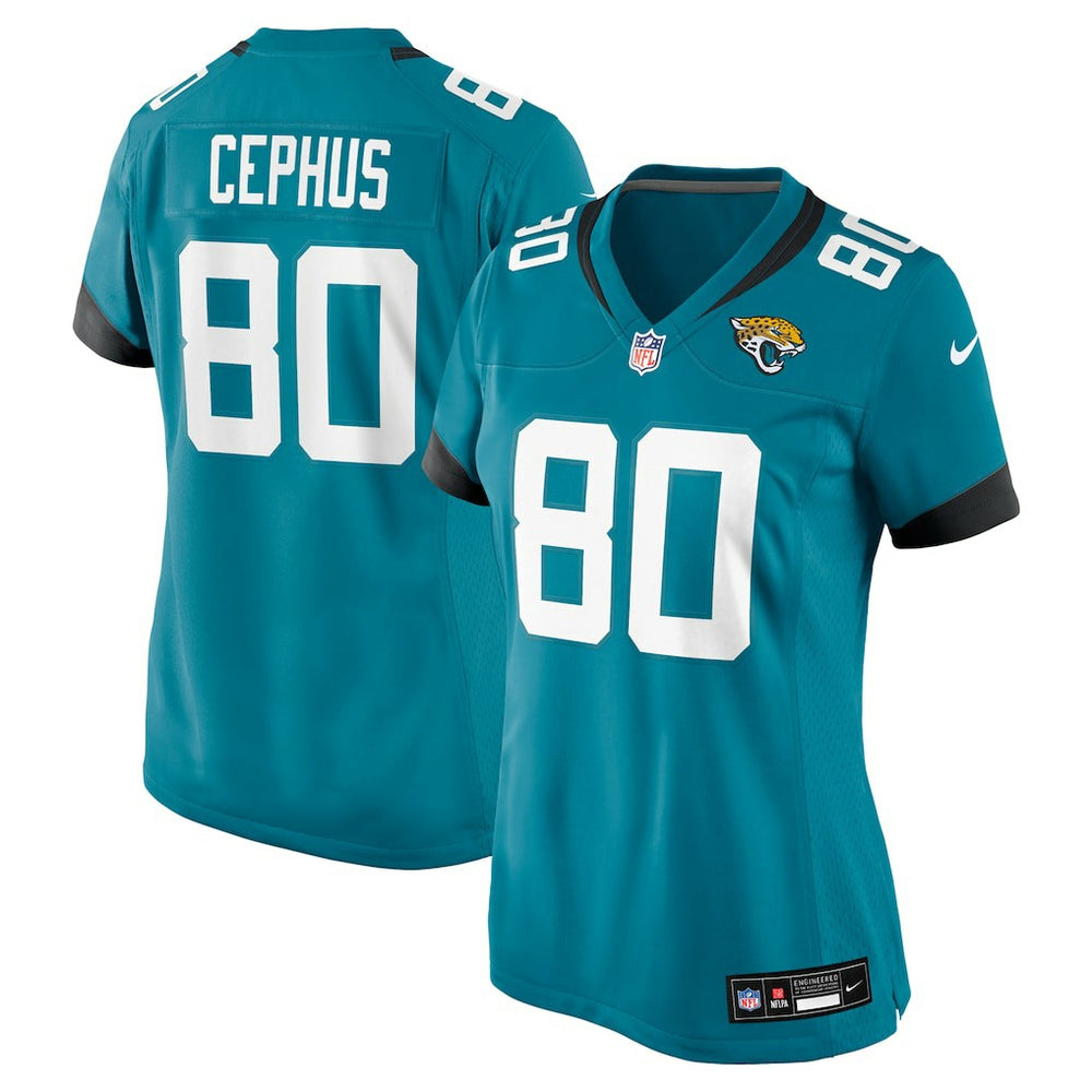 Joshua Cephus Jacksonville Jaguars Women's Team Game Jersey - Teal - Nike