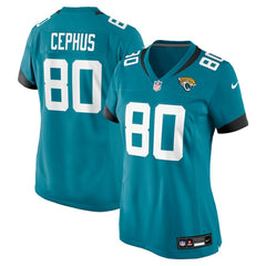 Joshua Cephus Jacksonville Jaguars Women's Team Game Jersey - Teal - Nike