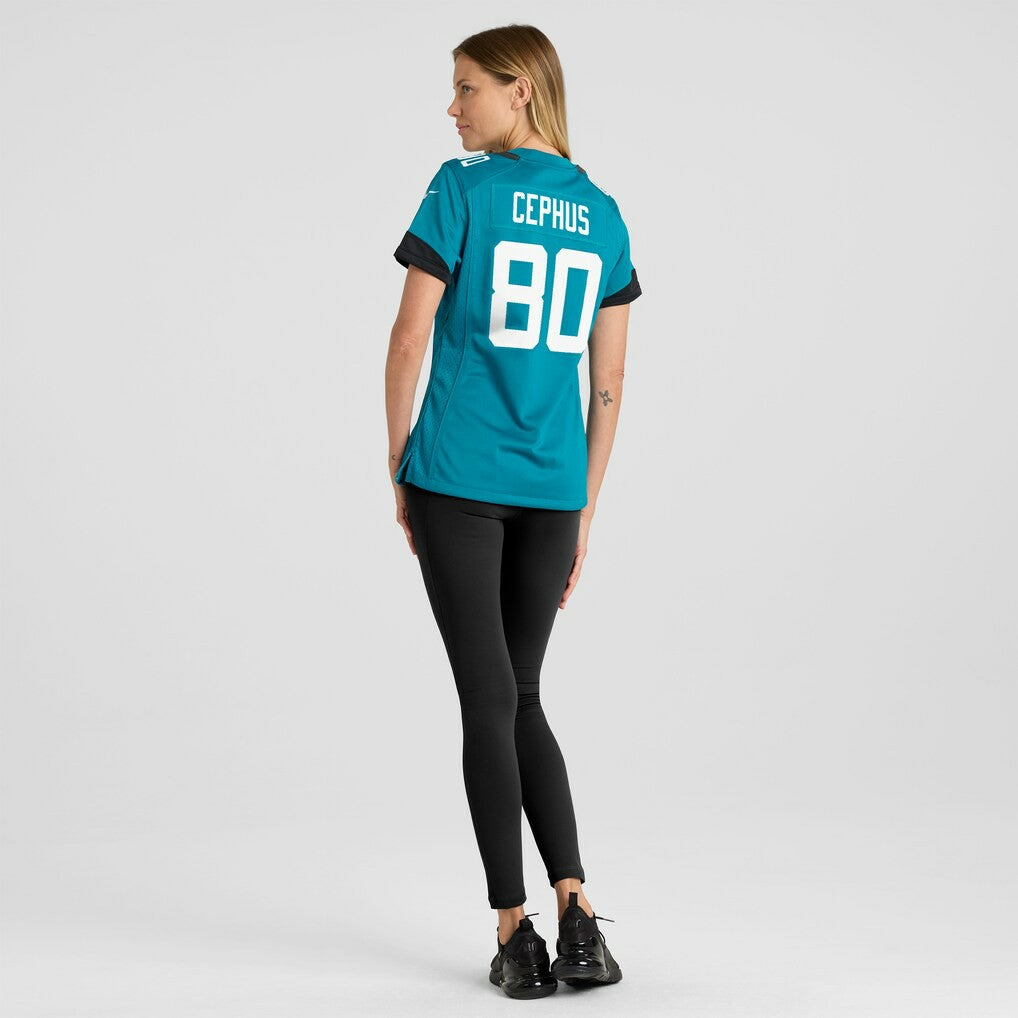 Joshua Cephus Jacksonville Jaguars Women's Team Game Jersey - Teal - Nike
