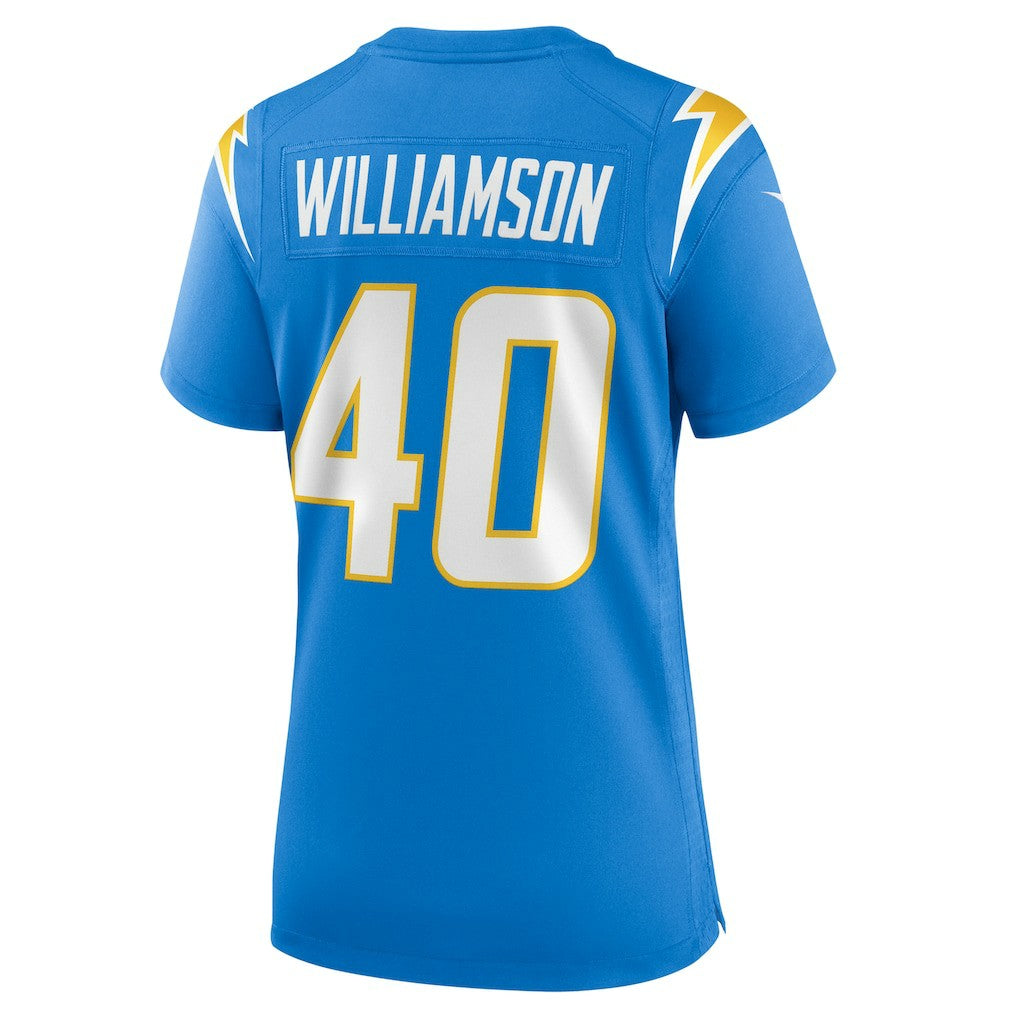 Kendall Williamson Los Angeles Chargers Women's Team Game Jersey - Powder Blue - Nike