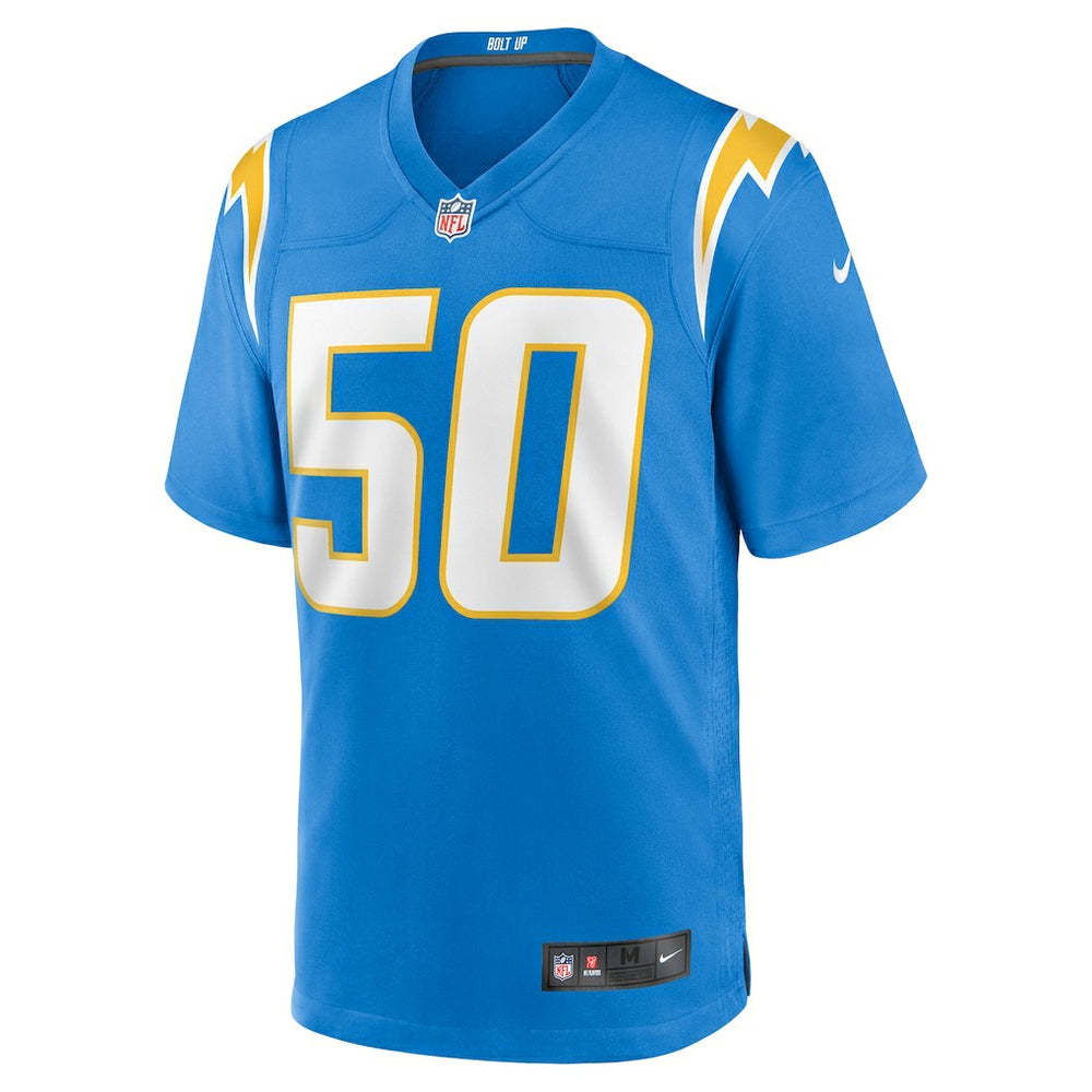 Caleb Murphy Los Angeles Chargers Team Game Jersey - Powder Blue - Nike