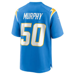 Caleb Murphy Los Angeles Chargers Team Game Jersey - Powder Blue - Nike
