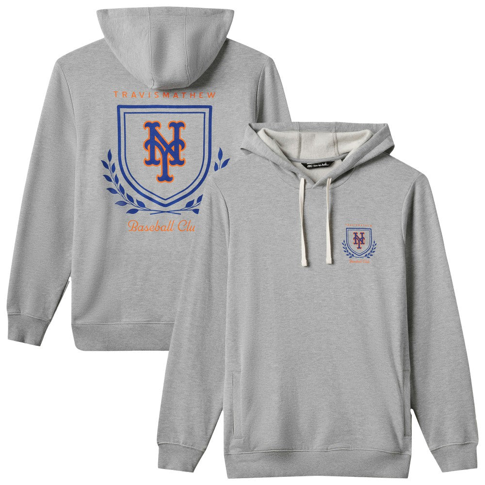 New York Mets TravisMathew Fleece Stadium Hoodie for sale