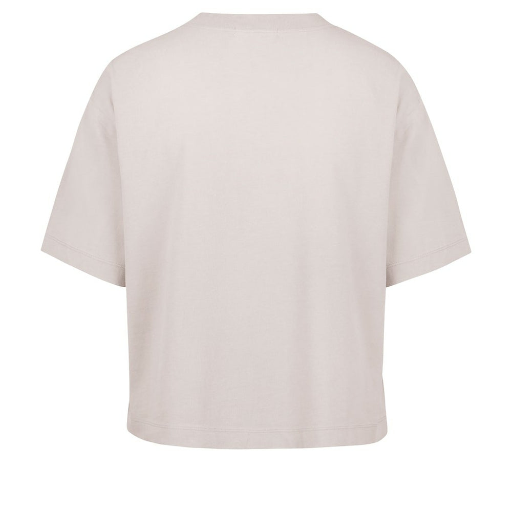 Las Vegas Raiders '47 Women's Cropped Windthrow Ravine T-Shirt - Natural - 47 brand