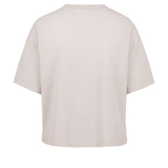 Las Vegas Raiders '47 Women's Cropped Windthrow Ravine T-Shirt - Natural - 47 brand