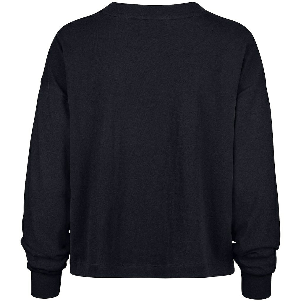 Chicago Bears '47 Women's Muse Sydney Long Sleeve Cropped T-Shirt - Navy - 47 brand