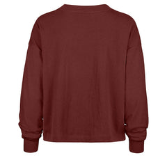 Arizona Cardinals '47 Women's Muse Sydney Long Sleeve Cropped T-Shirt - Cardinal - 47 brand