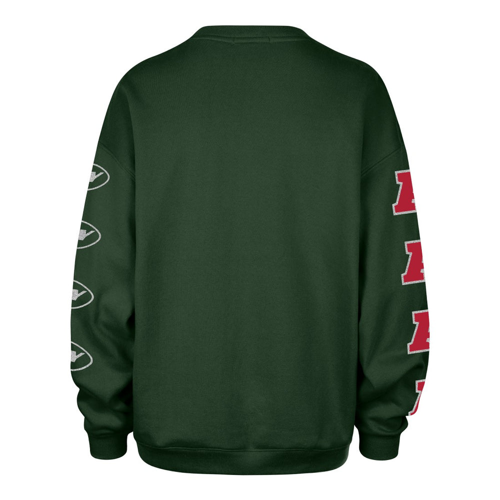 New York Jets '47 Women's Go Big Oversized Pullover Sweatshirt - Green - 47 brand