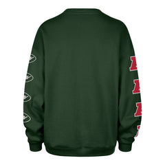 New York Jets '47 Women's Go Big Oversized Pullover Sweatshirt - Green - 47 brand