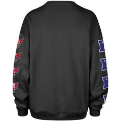 Tampa Bay Buccaneers '47 Women's Go Big Oversized Pullover Sweatshirt - Charcoal - 47 brand