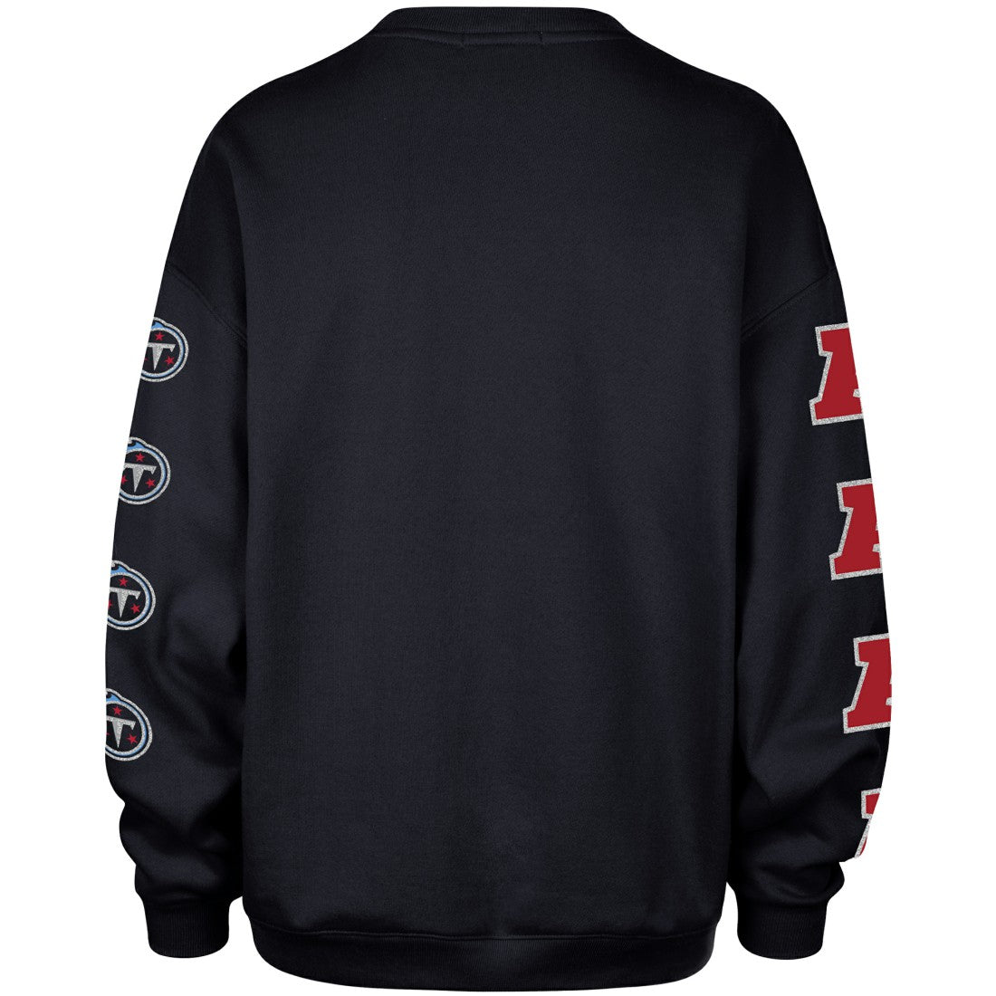 Tennessee Titans '47 Women's Go Big Oversized Pullover Sweatshirt - Navy - 47 brand