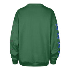 Philadelphia Eagles '47 Women's Go Big Oversized Pullover Sweatshirt - Kelly Green - 47 brand