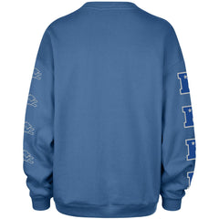 Detroit Lions '47 Women's Go Big Oversized Pullover Sweatshirt - Blue - 47 brand