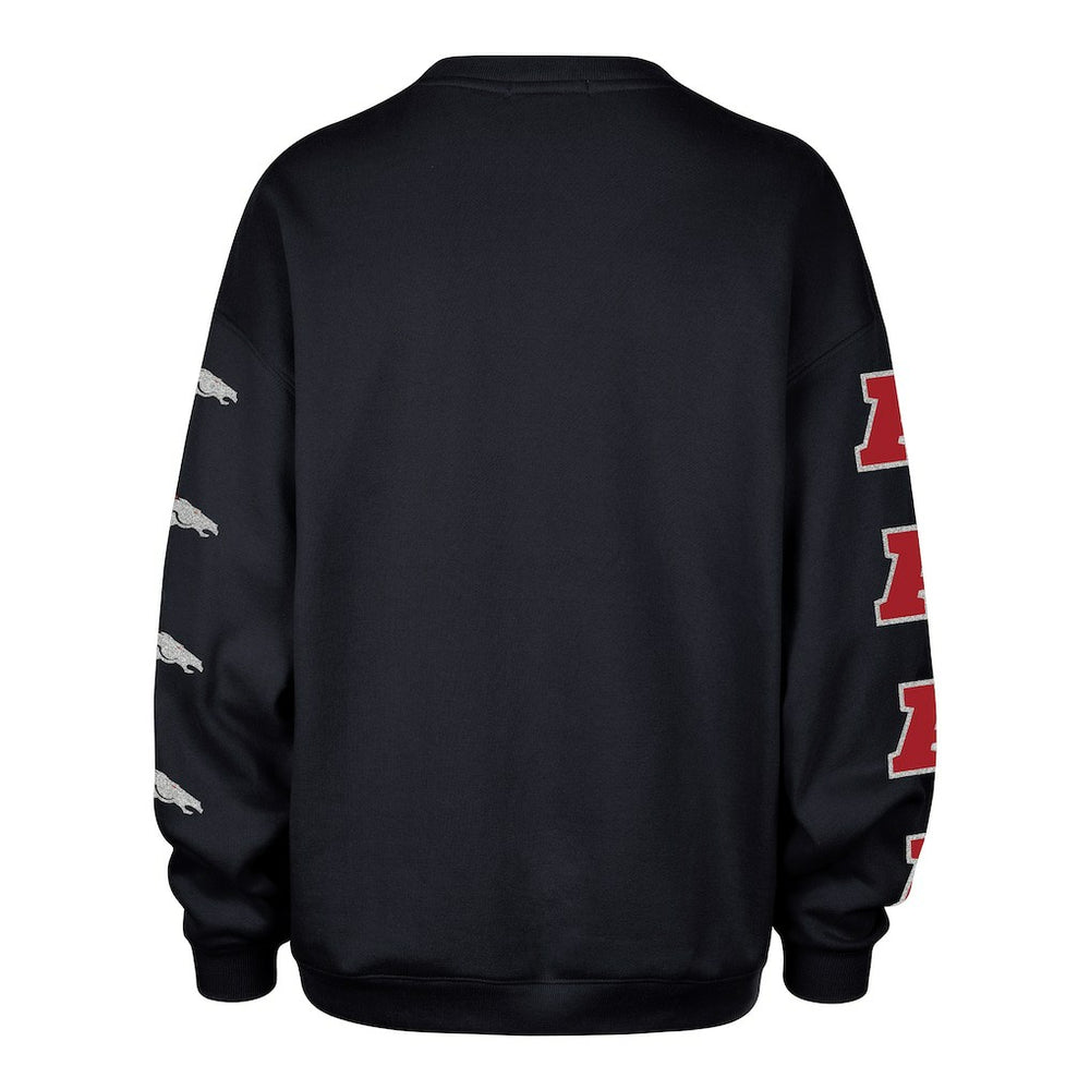 Denver Broncos '47 Women's Go Big Oversized Pullover Sweatshirt - Navy - 47 brand