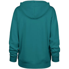 Miami Dolphins '47 Women's Whirlwind Naomi Pullover Hoodie - Aqua - 47 brand