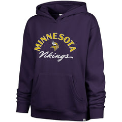 Minnesota Vikings '47 Women's Whirlwind Naomi Pullover Hoodie - Purple - 47 brand