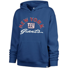 New York Giants '47 Women's Whirlwind Naomi Pullover Hoodie - Royal - 47 brand