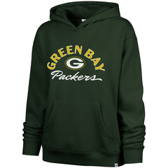 Green Bay Packers '47 Women's Whirlwind Naomi Pullover Hoodie - Green - 47 brand