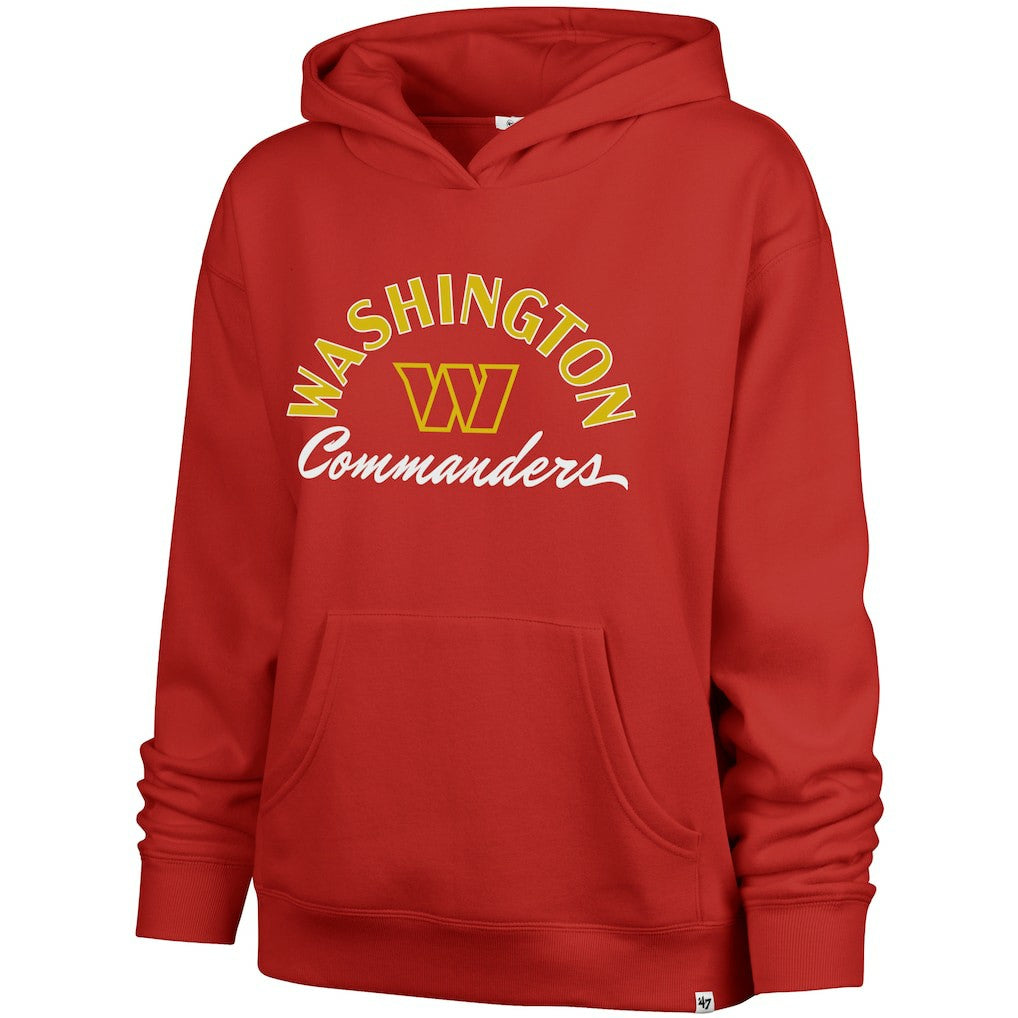 Washington Commanders '47 Women's Whirlwind Naomi Pullover Hoodie - Red - 47 brand