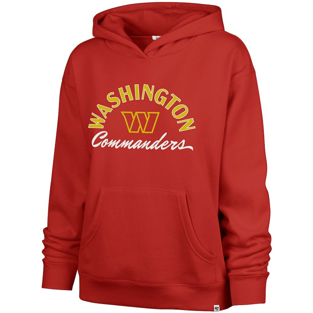Washington Commanders '47 Women's Whirlwind Naomi Pullover Hoodie - Red - 47 brand