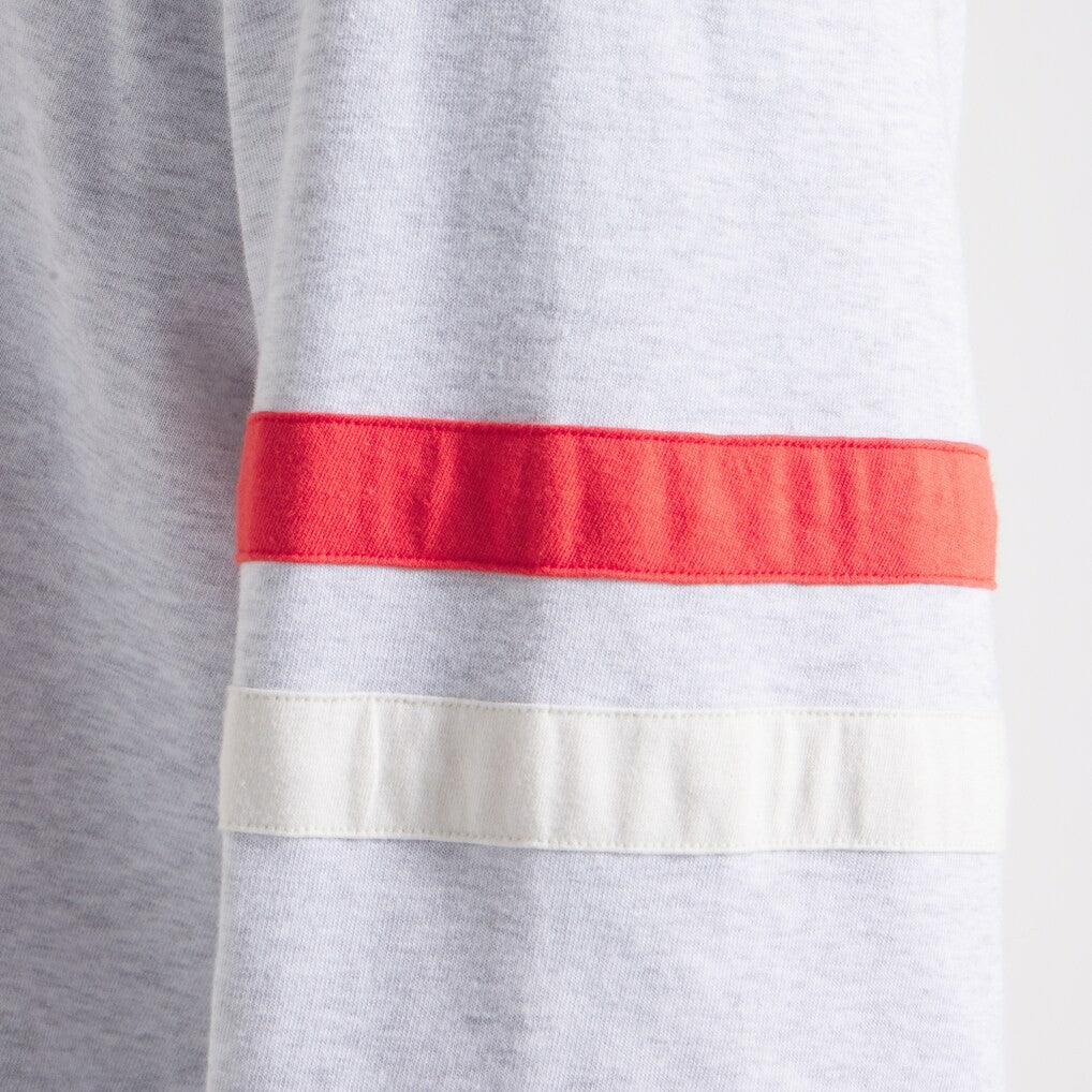 Kansas City Chiefs x Todd Snyder Premium Jersey Mock Neck Tee - Heather Gray - NFL