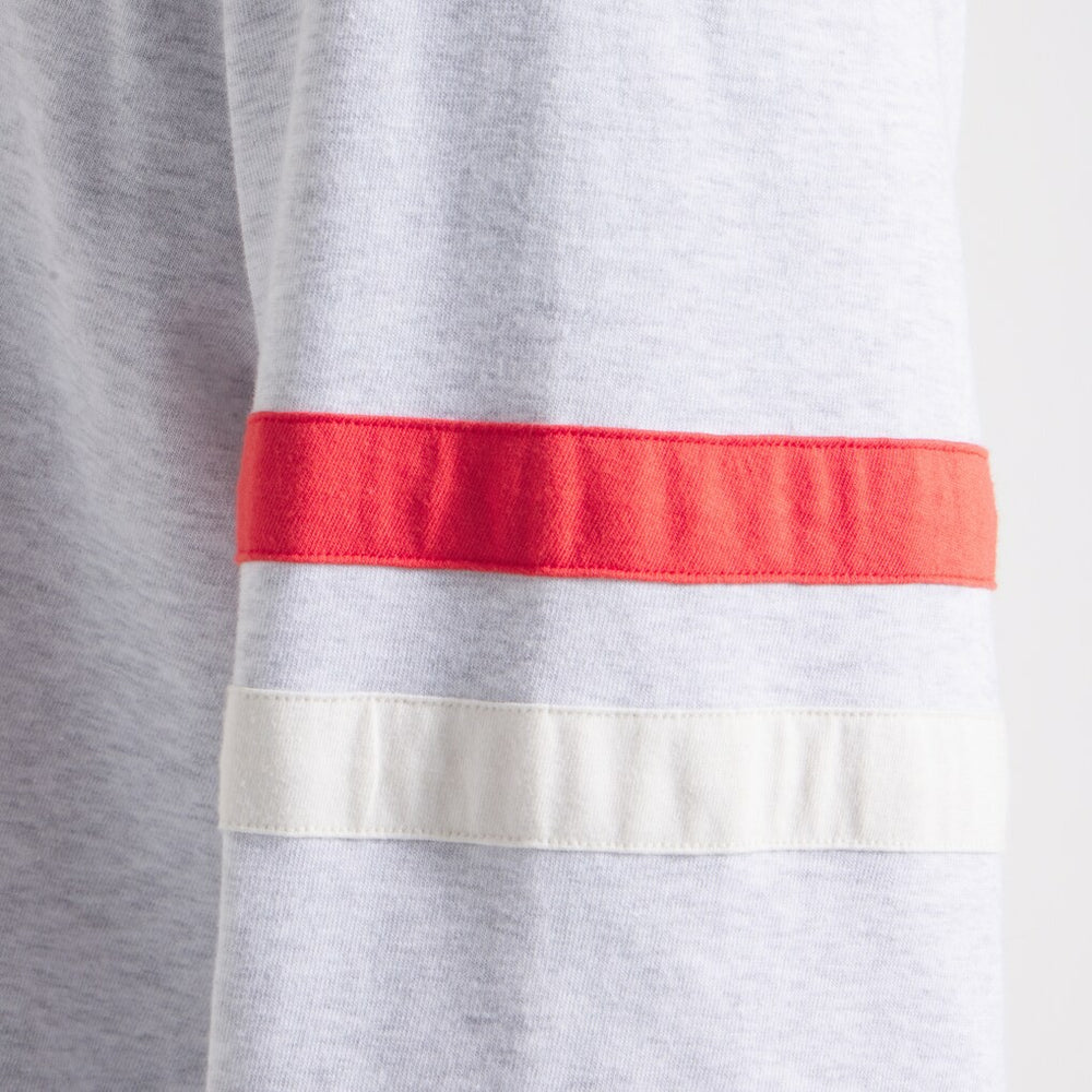 Kansas City Chiefs x Todd Snyder Premium Jersey Mock Neck Tee - Heather Gray - NFL