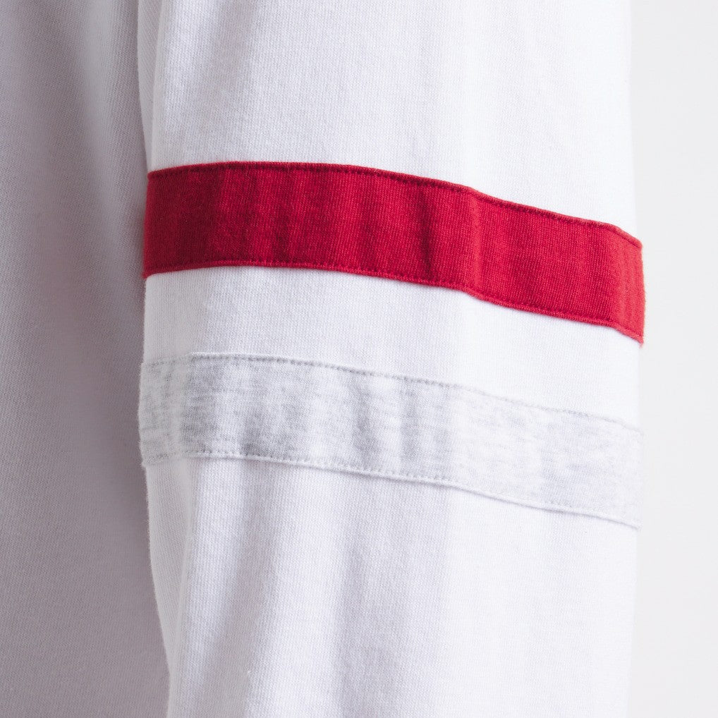 San Francisco 49ers x Todd Snyder Premium Jersey Mock Neck Tee - White - NFL