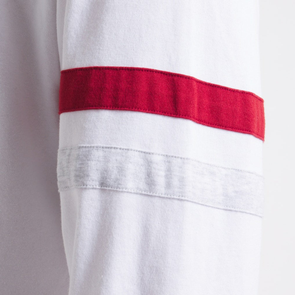 San Francisco 49ers x Todd Snyder Premium Jersey Mock Neck Tee - White - NFL