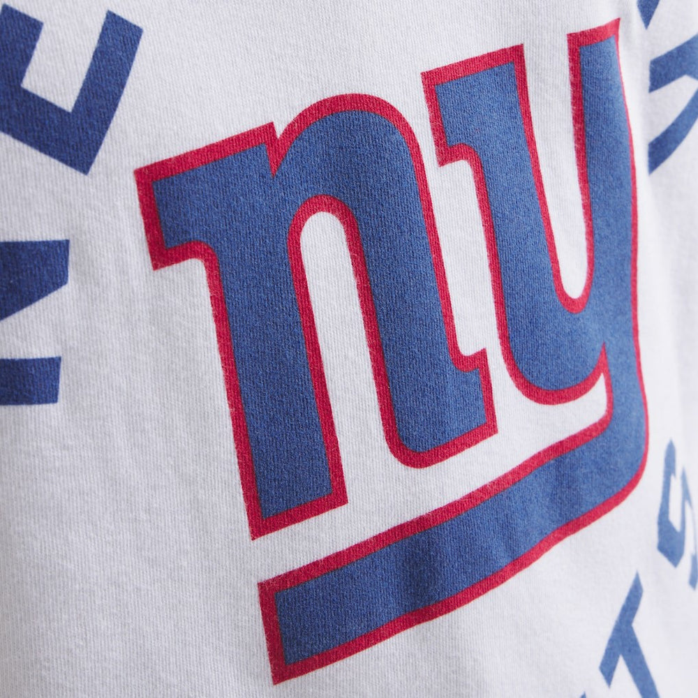 New York Giants x Todd Snyder Premium Jersey Mock Neck Tee - White - NFL