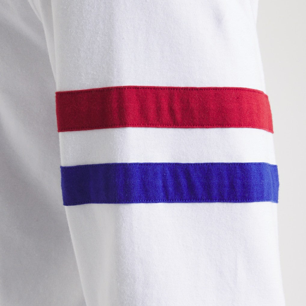 New York Giants x Todd Snyder Premium Jersey Mock Neck Tee - White - NFL