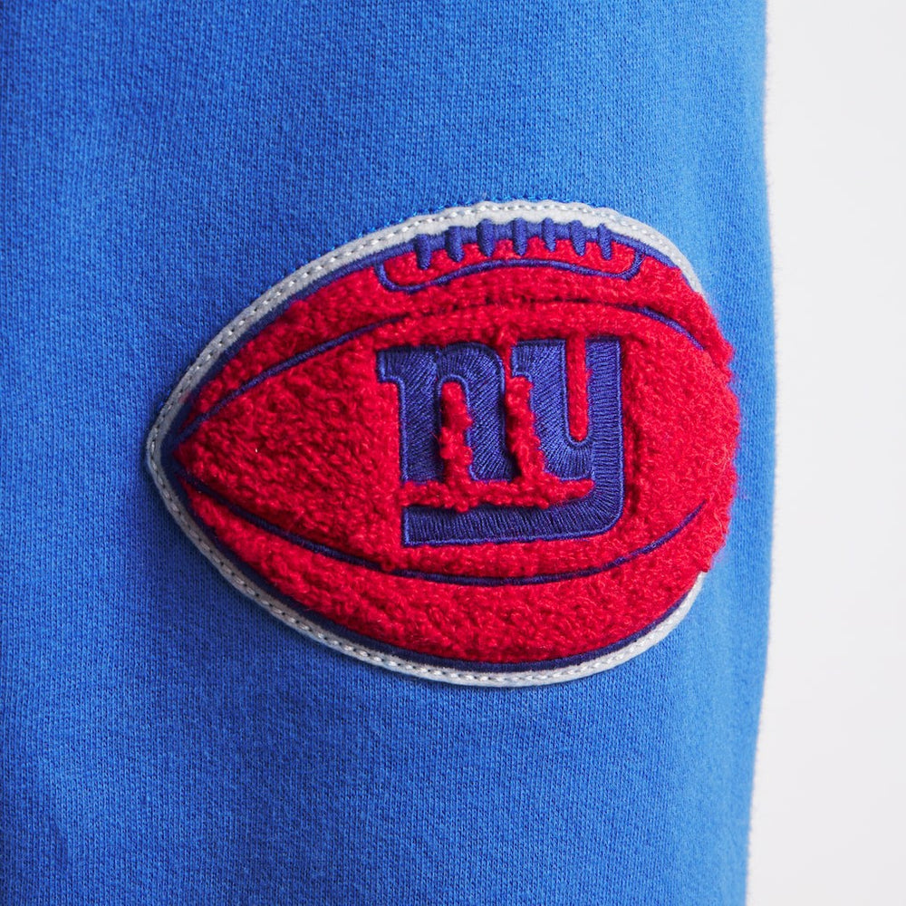 New York Giants x Todd Snyder Relaxed Canadian Fleece Hoodie - Royal - NFL