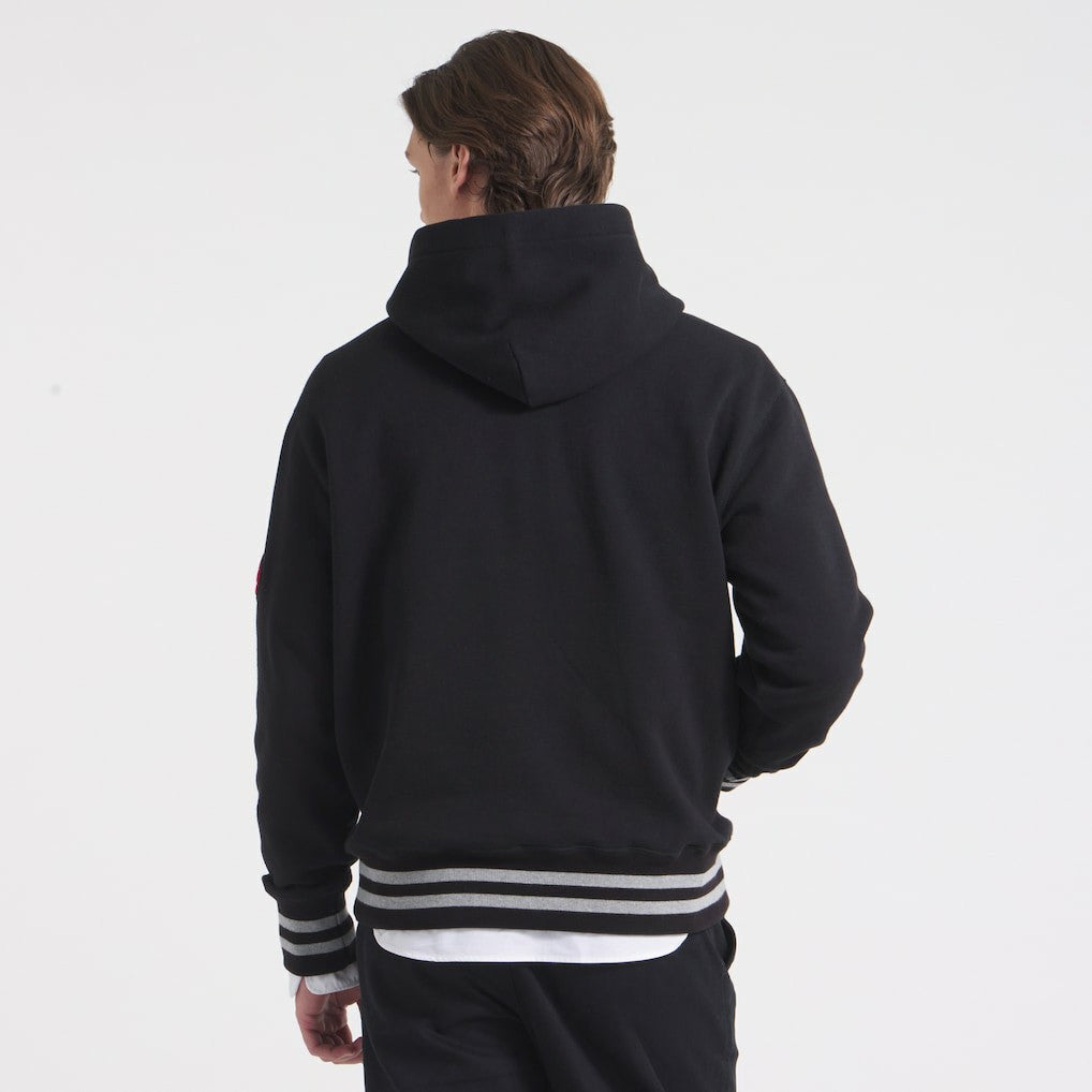 Kansas City Chiefs x Todd Snyder Relaxed Canadian Fleece Hoodie - Black - NFL