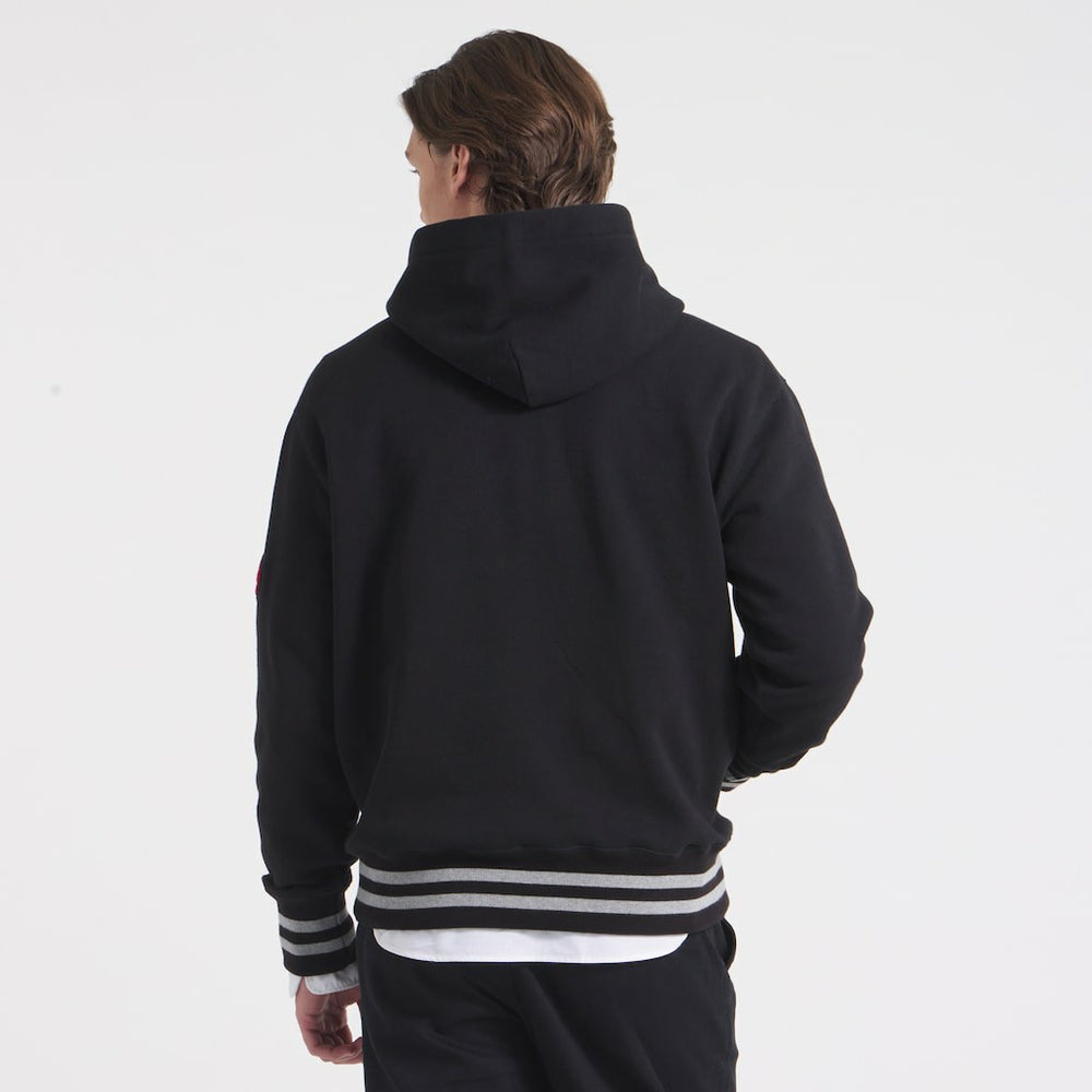 Kansas City Chiefs x Todd Snyder Relaxed Canadian Fleece Hoodie - Black - NFL