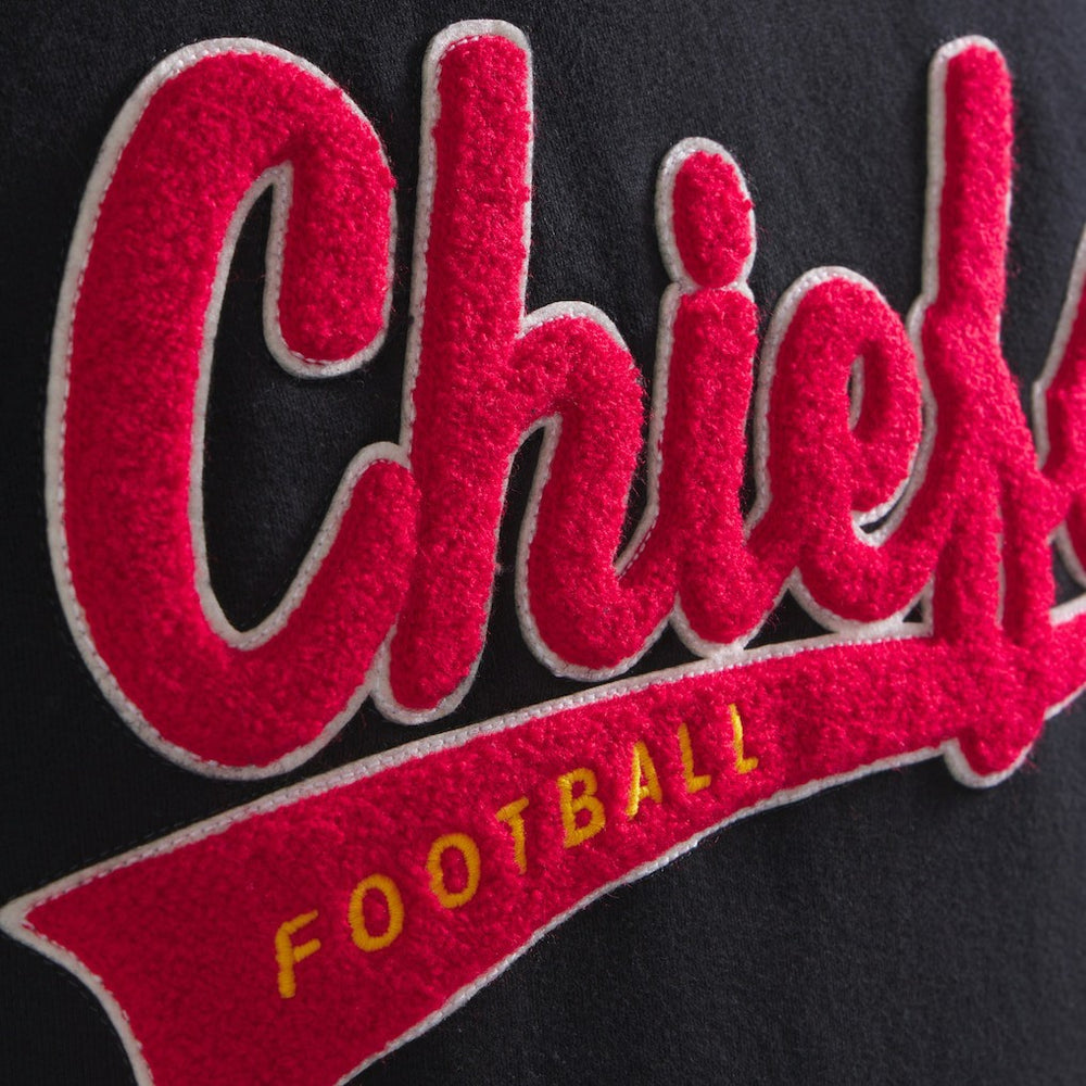 Kansas City Chiefs x Todd Snyder Relaxed Canadian Fleece Hoodie - Black - NFL