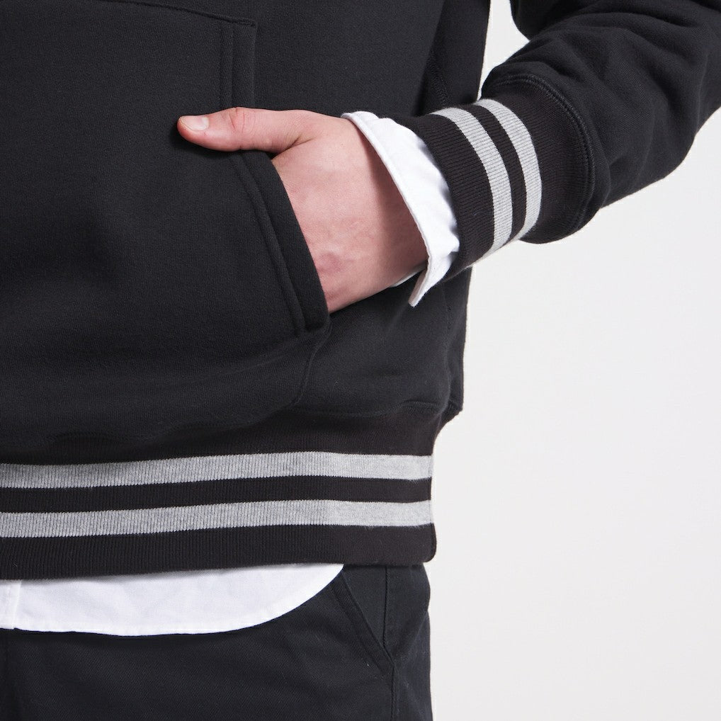 Kansas City Chiefs x Todd Snyder Relaxed Canadian Fleece Hoodie - Black - NFL