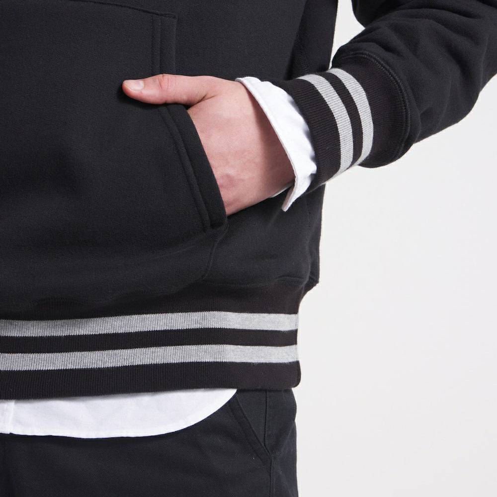 Kansas City Chiefs x Todd Snyder Relaxed Canadian Fleece Hoodie - Black - NFL