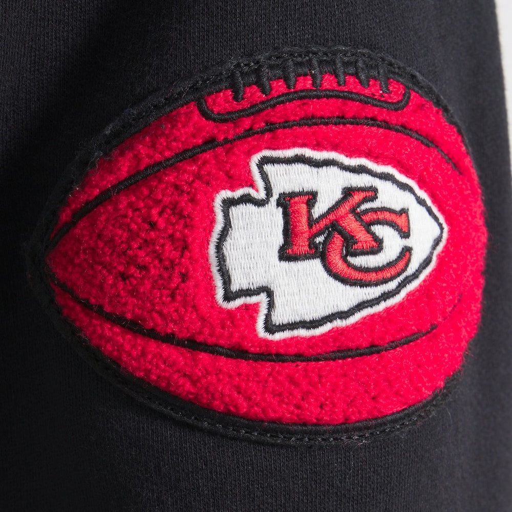 Kansas City Chiefs x Todd Snyder Relaxed Canadian Fleece Hoodie - Black - NFL