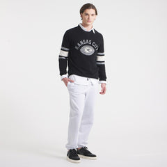 Kansas City Chiefs x Todd Snyder Cashmere Crew Sweater - Black - NFL