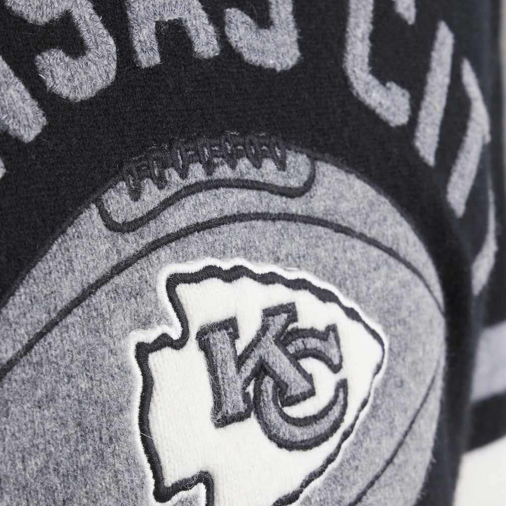 Kansas City Chiefs x Todd Snyder Cashmere Crew Sweater - Black - NFL
