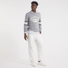 Philadelphia Eagles x Todd Snyder Cashmere Crew Sweater - Heather Gray - NFL
