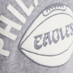 Philadelphia Eagles x Todd Snyder Cashmere Crew Sweater - Heather Gray - NFL